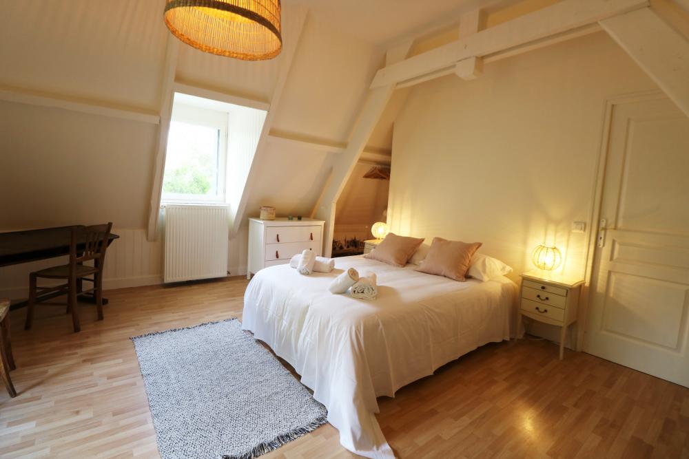 La maison principale : la 3eme chambre triple à l'étage 