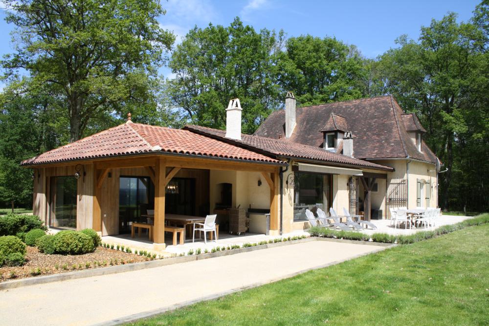 La maison coté jardin
