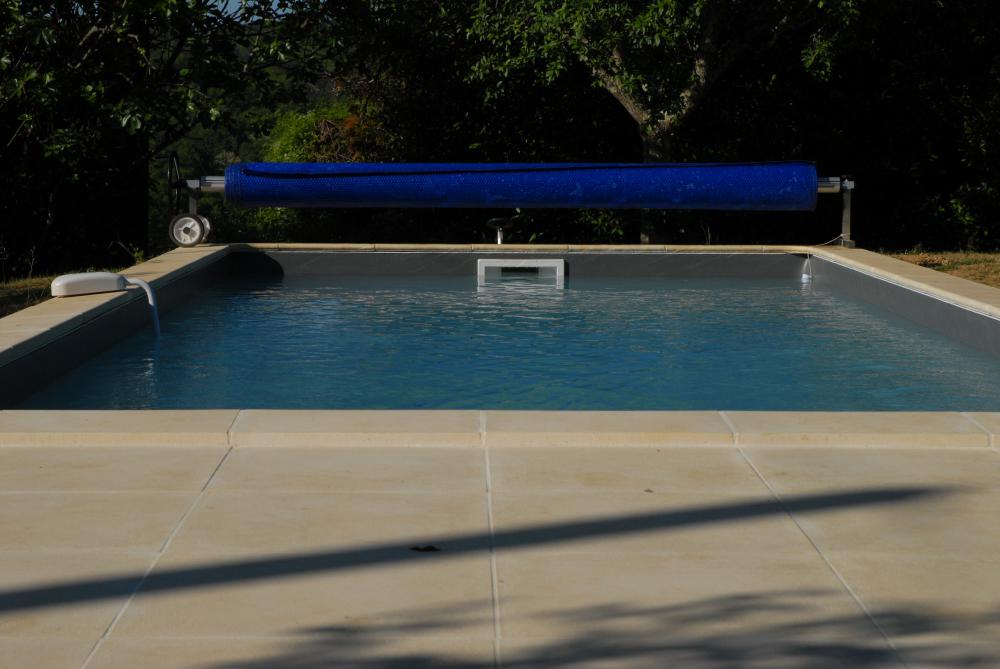 la piscine privée 