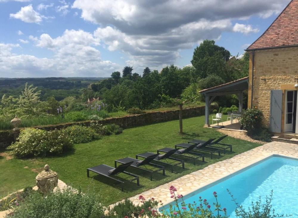 Le jardin et sa vue panoramique