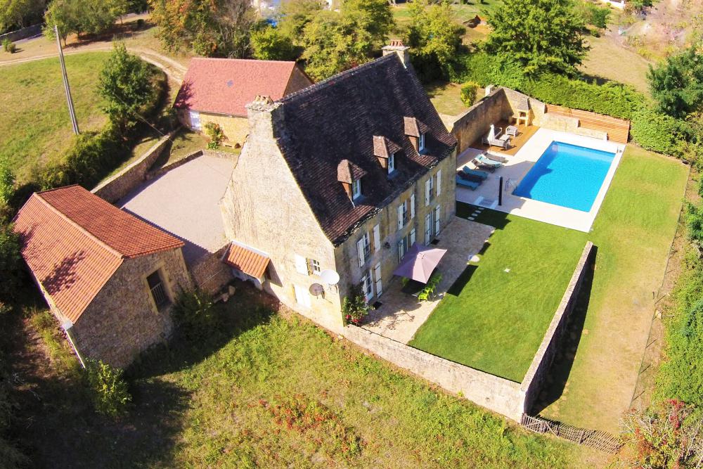 la maison vue du ciel 
