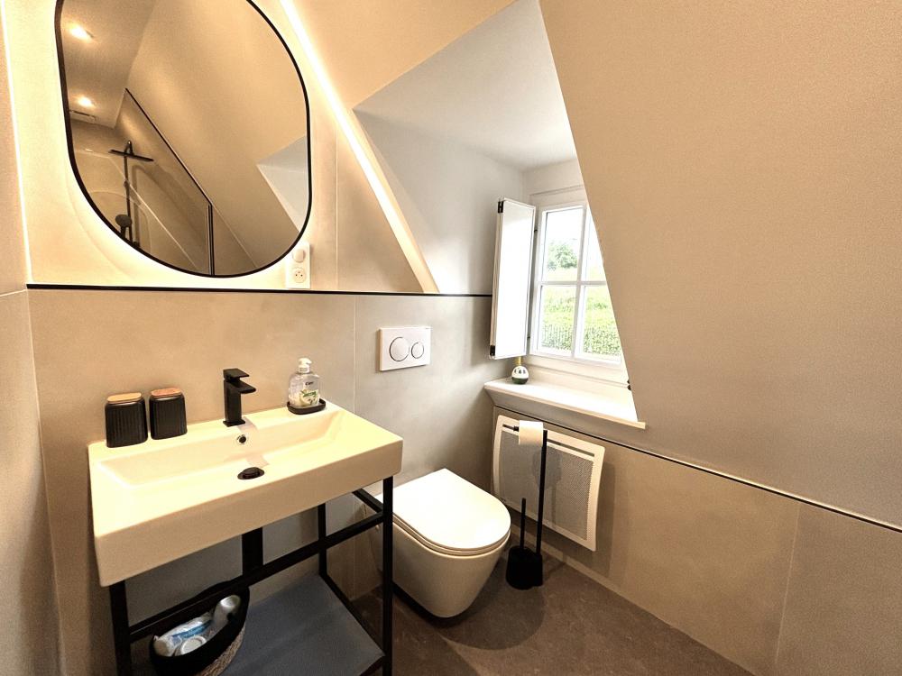 la salle de bain commune 