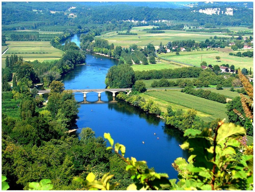La rivière Dordogne à 1,5Km, idéale pour la baignade 