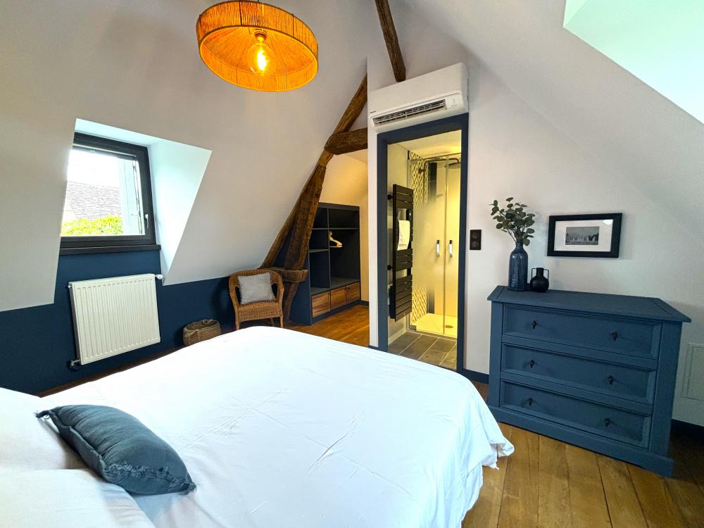 la seconde chambre double à l'étage 