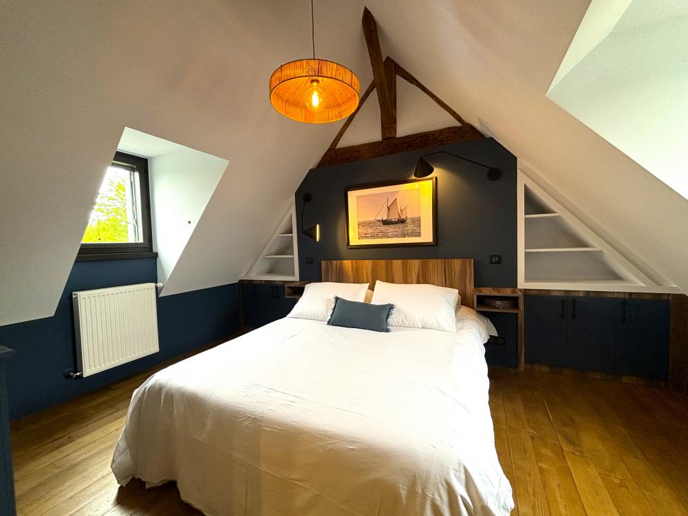 la seconde chambre double à l'étage 