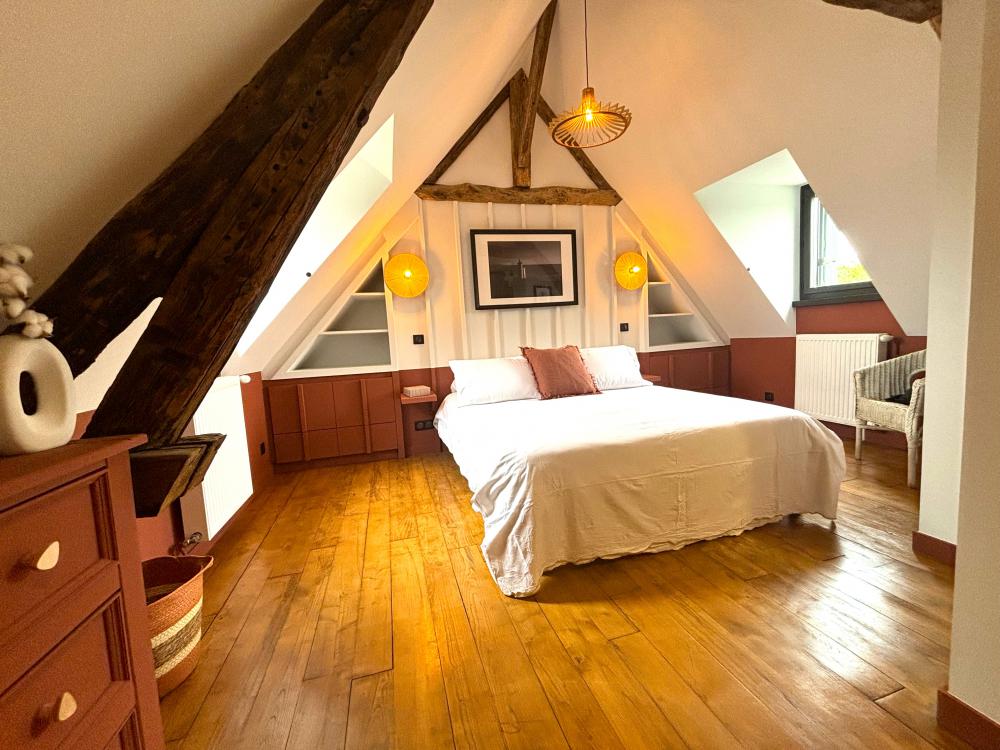 la première chambre double à l'étage 