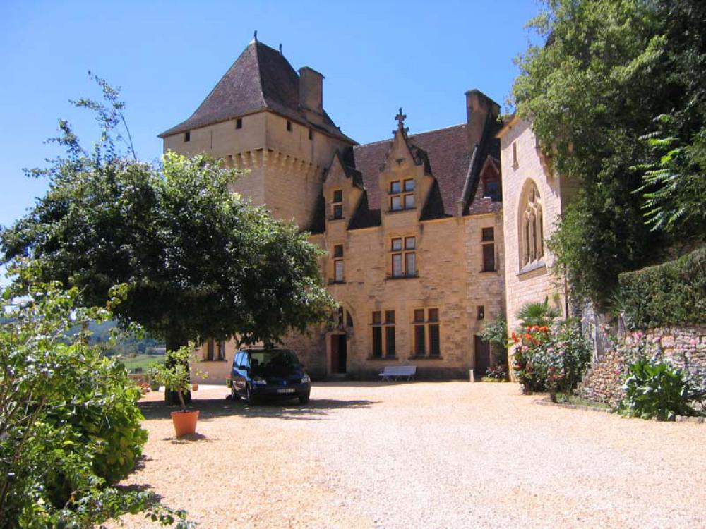 La cour d'honneur du chateau 