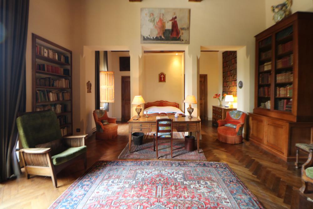 La chambre bibliothèque (chambre 3)