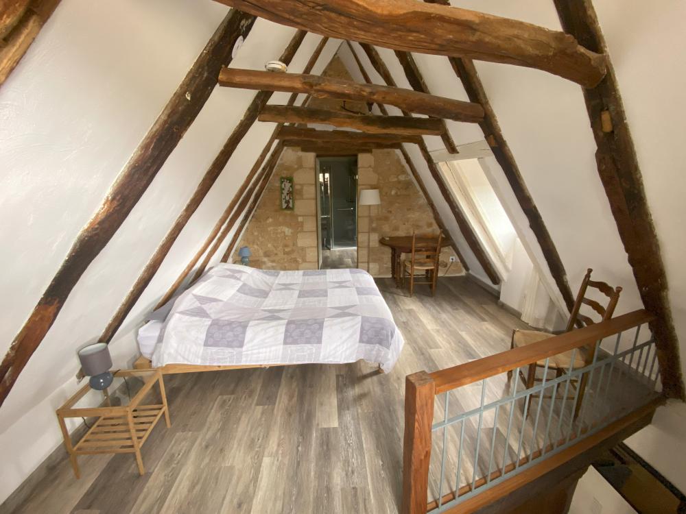 la chambre double au première étage