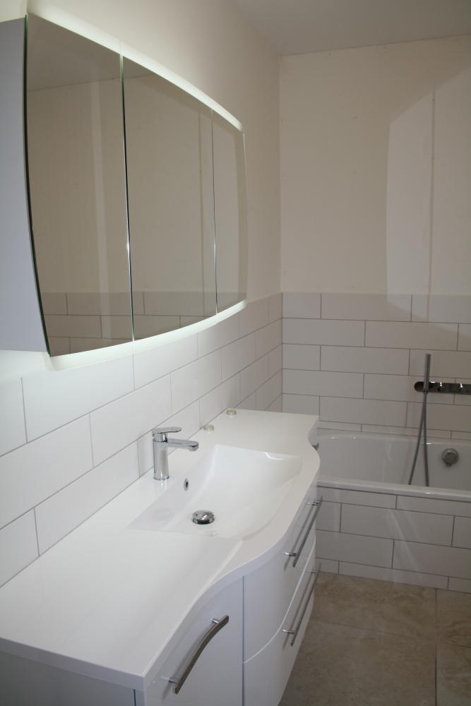 La salle de bain familiale au première étage