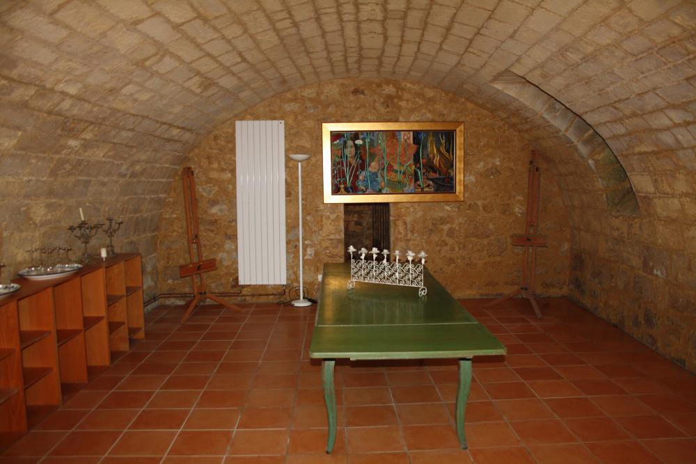 la superbe salle voutée 