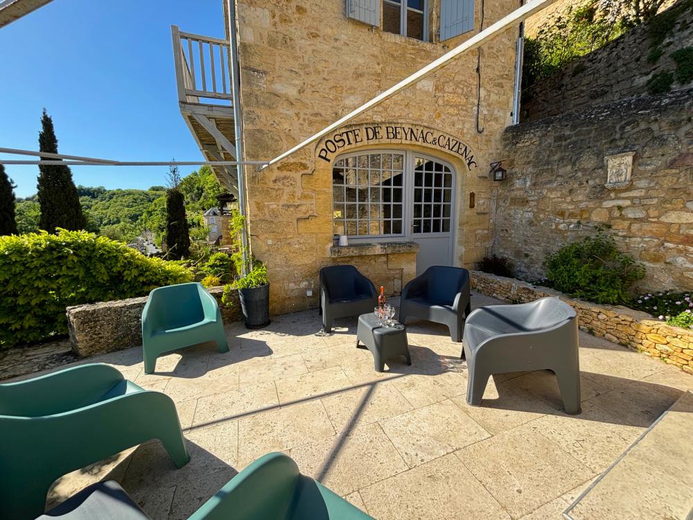 La terrasse supérieure