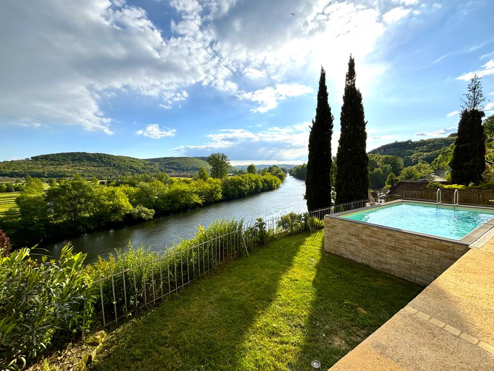 la piscine privée 
