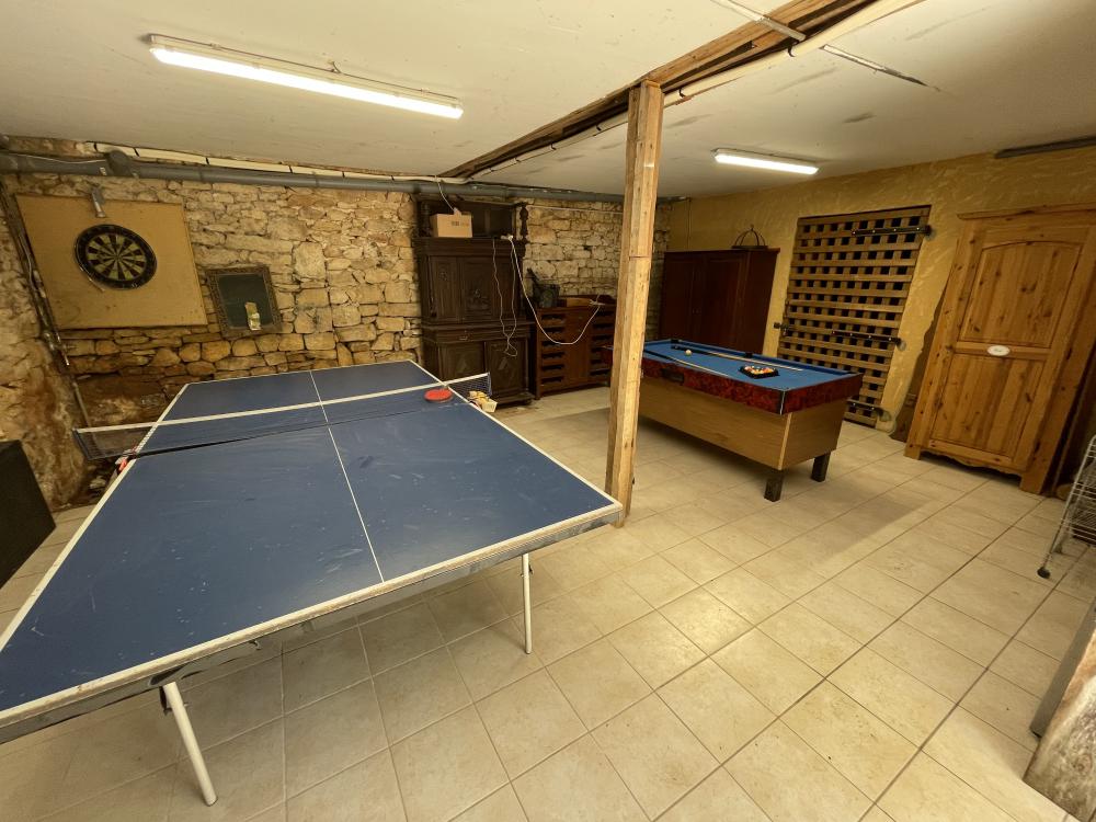 billard et pingpong au sous sol