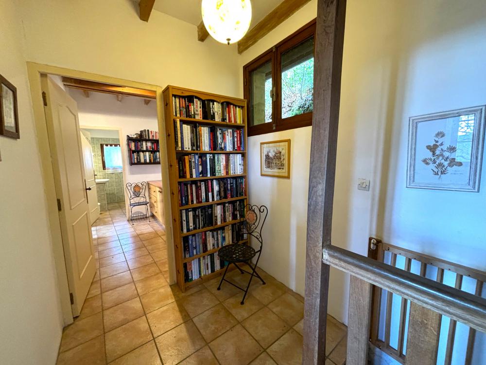 Le palier au 1er étage 