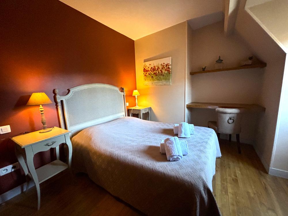 la troisième chambre double au dernier étage 