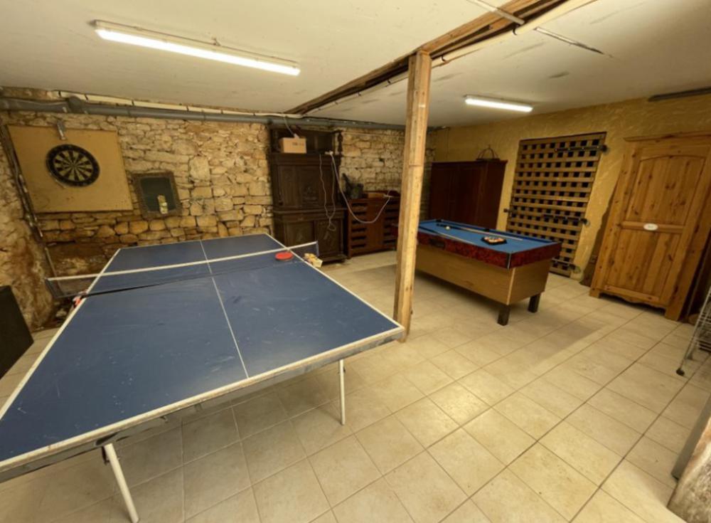 billard et ping pong au sous sol