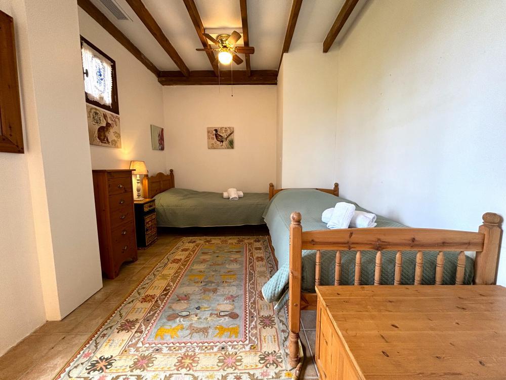 la troisième chambre à la Falaise avec deux lits simples 