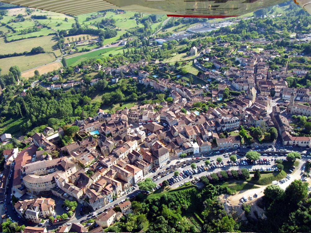 Le village classé de Belves, élu un des plus beaux villages de France 