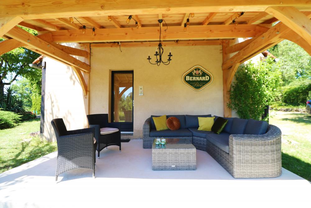 la seconde terrasse de détente 
