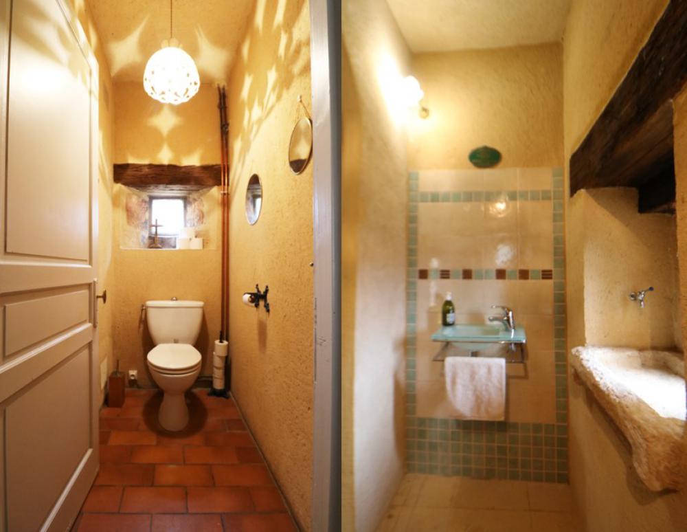 les WC en rez de chaussée 