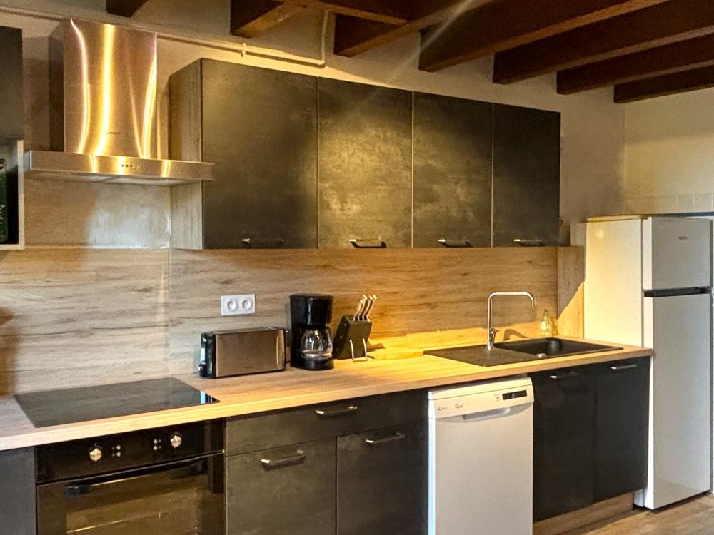 la cuisine ouverte 