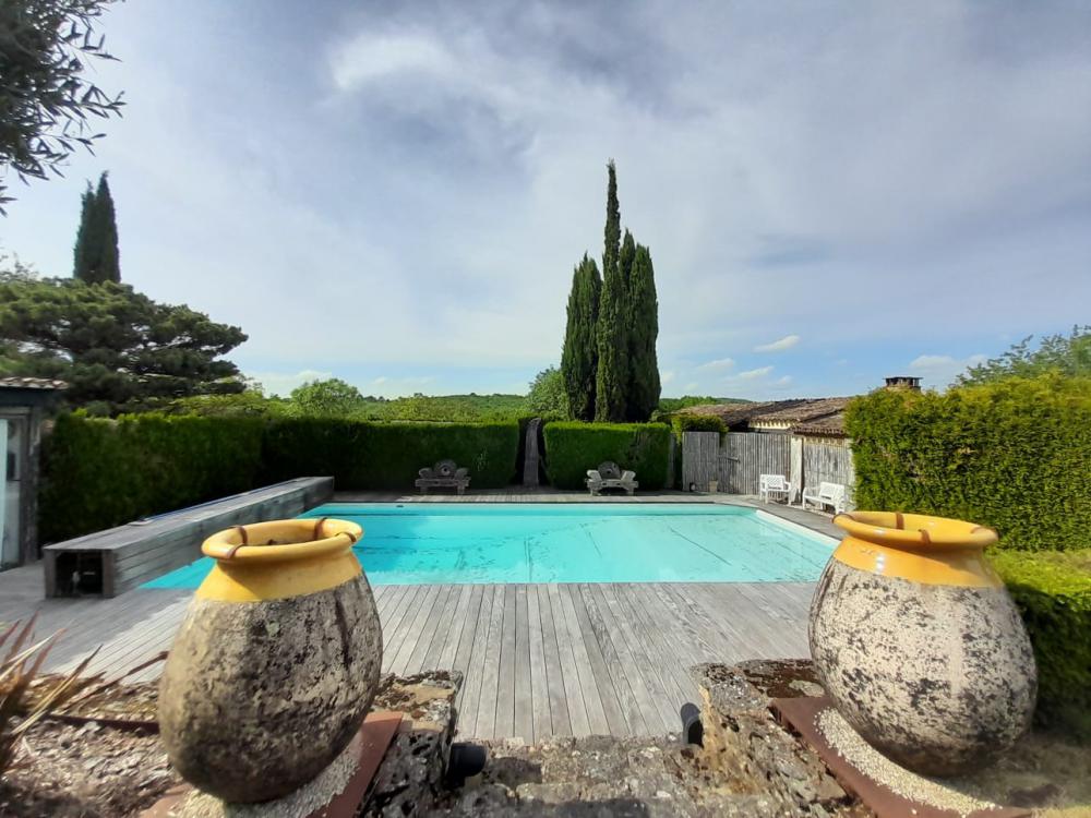 la piscine privative 