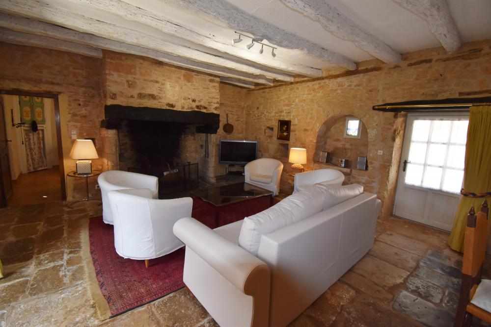La Fermette - le salon/salle à manger