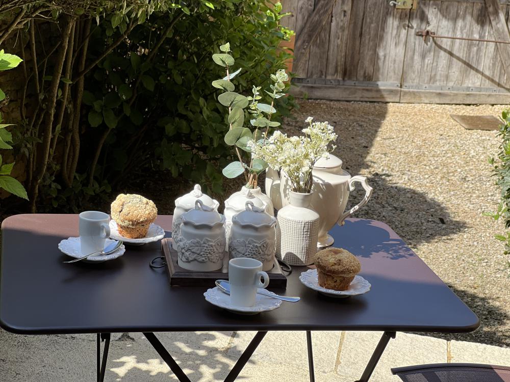 La terrasse de la cuisine 