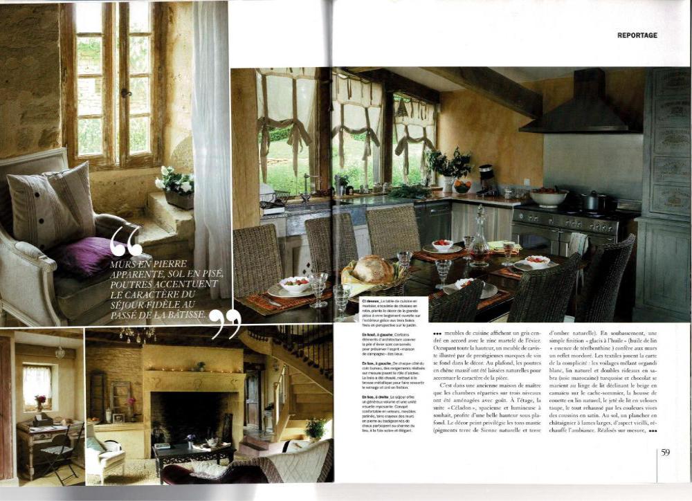 Le charme des lieux, plébiscité dans les magazines Déco 