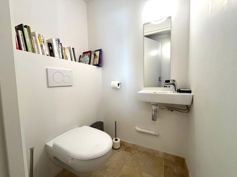 les toilettes en rdc 