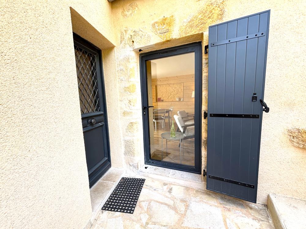 L'entrée de la maison 
