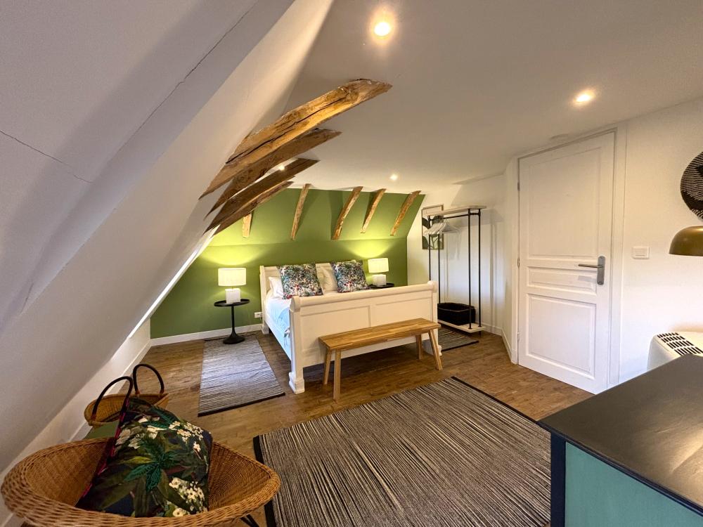 La troisième chambre double à l'étage 