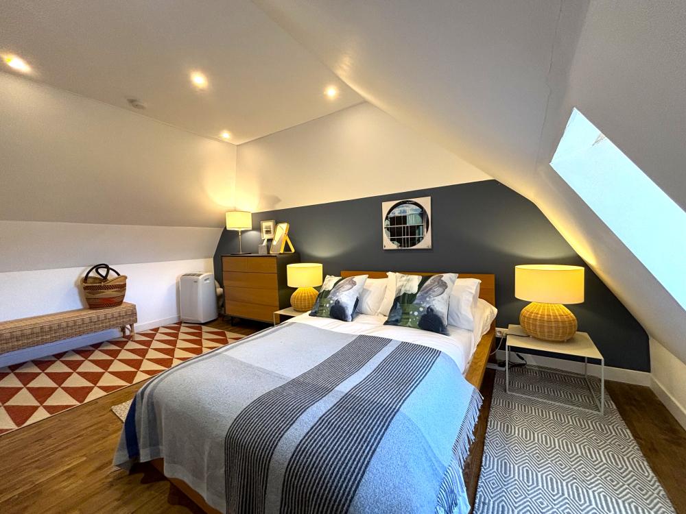 La cinquième chambre double à l'étage 