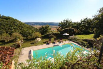 la vue depuis la terrasse 