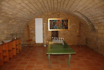 la superbe salle voutée 