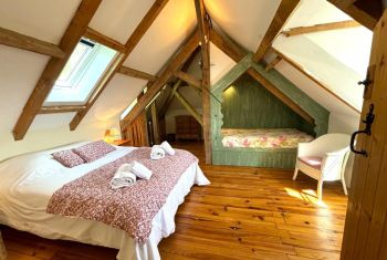 La chambre double au deuxième étage