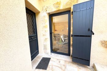 L'entrée de la maison 